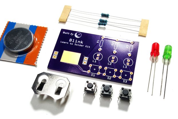 Learn to Solder Kit: Blink