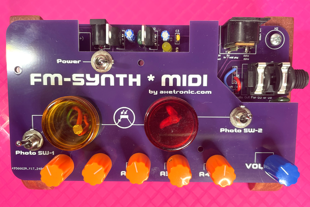 FM MIDI Synth Module Plus Photo-Theremin