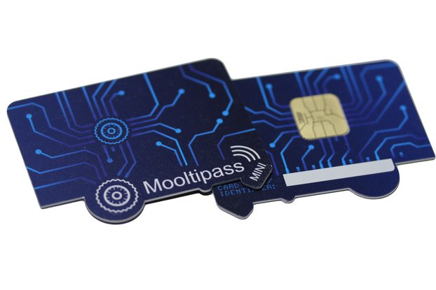 Mooltipass Mini BLE Cards