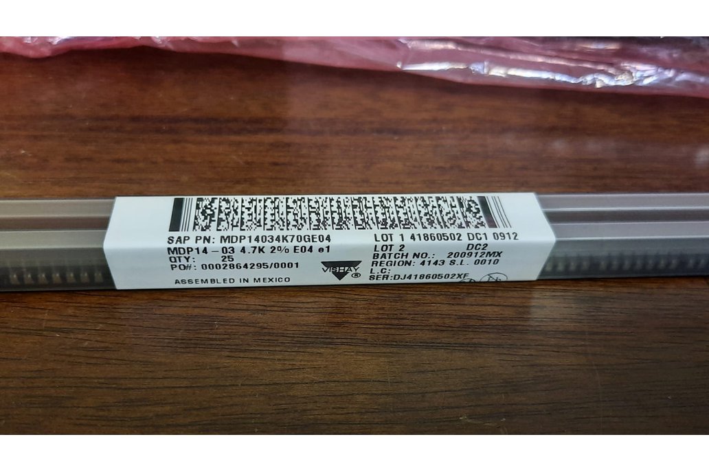 1000x Vishay MDP14 4.7KΩ 2% Resistor Networks New 1
