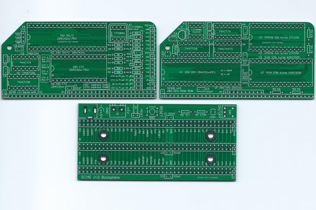 SC201 Boards for a minimal Z80 computer