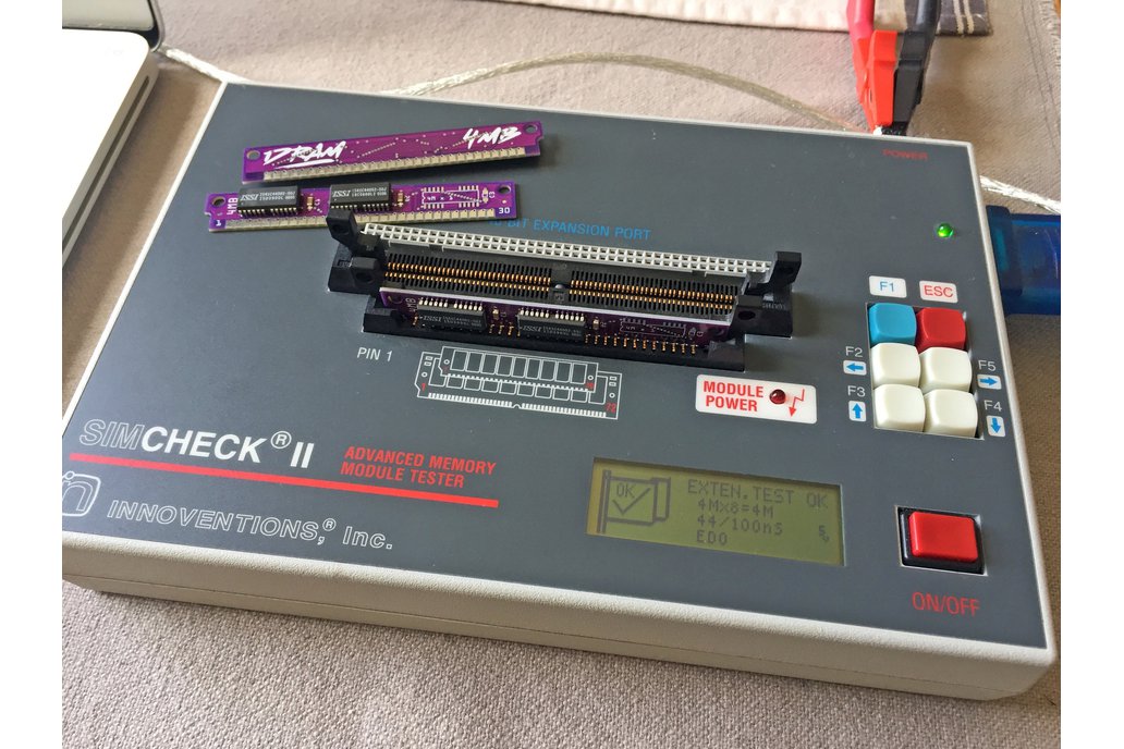 PurpleRAM 16MB (4MB x 4) 30-pin DRAM SIMM kit from Jurassic