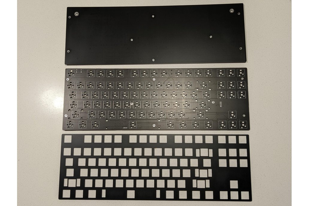 PyKey87 - RGB TKL Keyboard with a RP2040 1