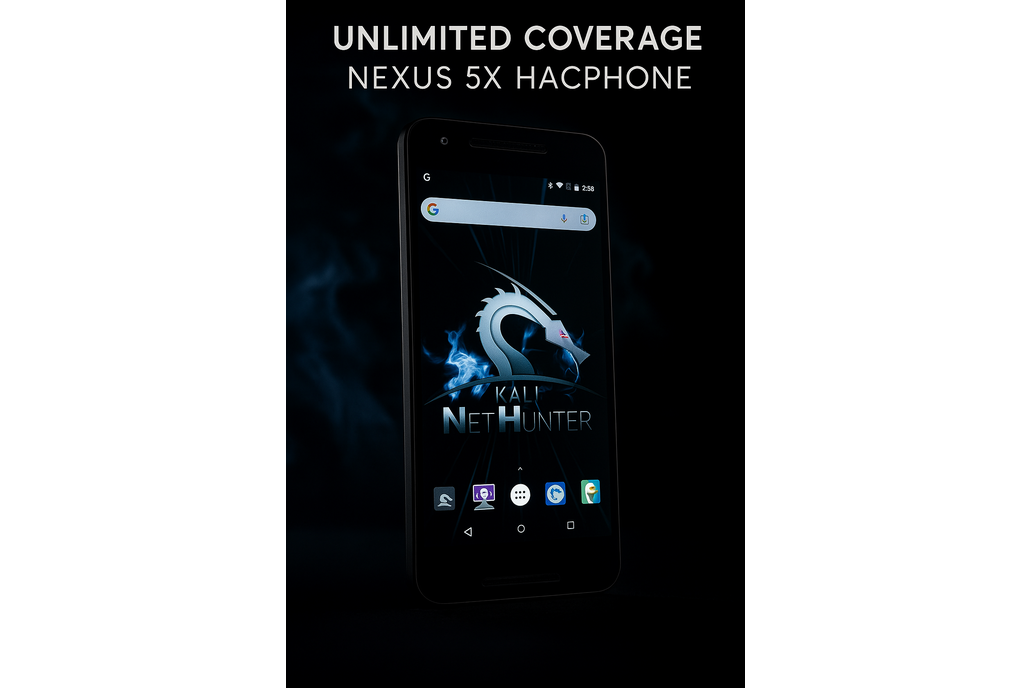 HacPhone – Rooted NetHunter/Kali Linux Nexus 5X 1