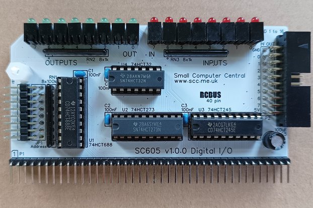 SC605 Digital I/O Kit for RC2014/RCBus-40pin