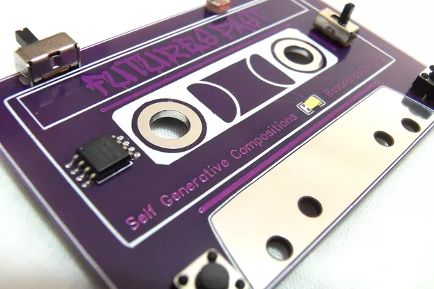 Futures Past 8bit Random Music Generator Synth