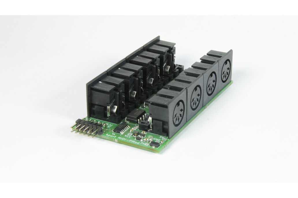 4-Port MIDI IN/OUT-Pmod-module, 3.3 and 5V 1