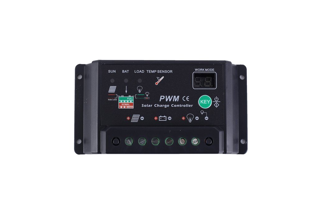 SCL-10A PWM PV Solar Charge Controller 12V 24V 1