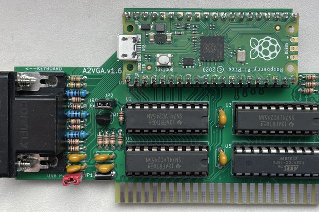 VGA card for Apple II computers