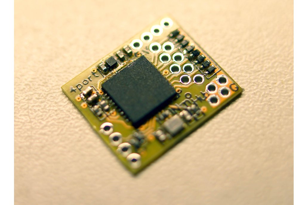 4-port NanoHub - tiny USB hub for hacking projects 1