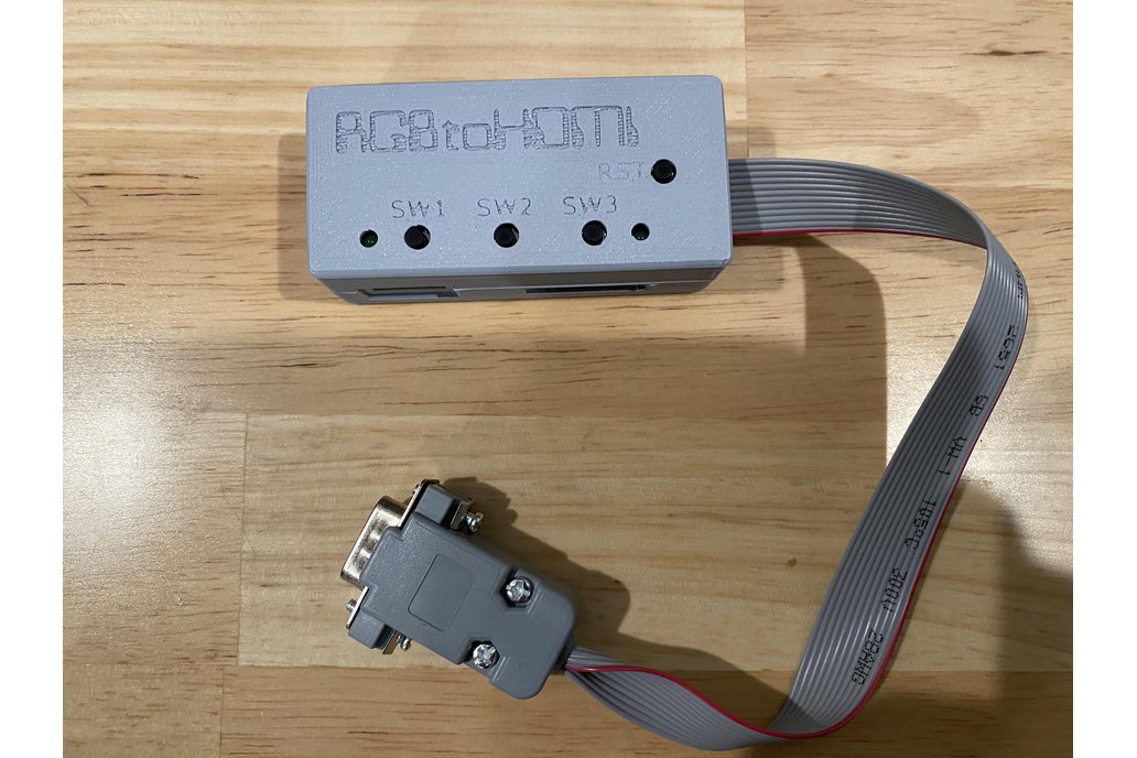RGBtoHDMI MDA CGA EGA to HDMI Adapter Complete 1