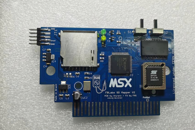 SD Mapper V2 - MSX SD Card & Memory Mapper 512k