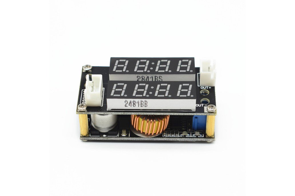 5A Adjustable Charge Module Ammeter Voltmeter 1