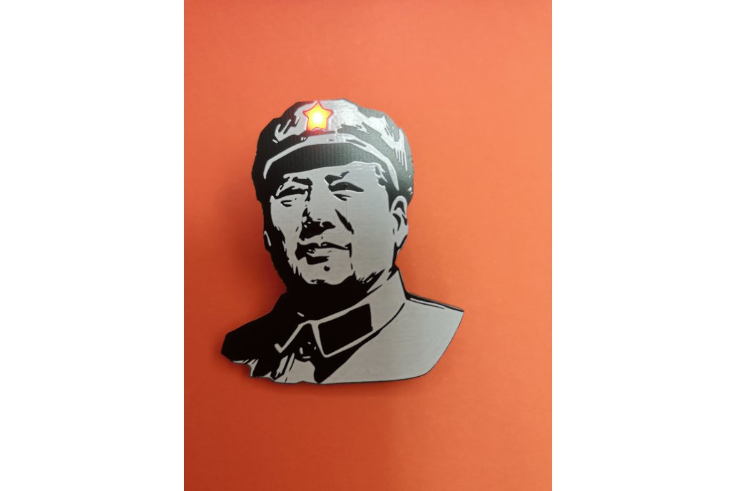 Mao Tse Tung Electronic Badge 1