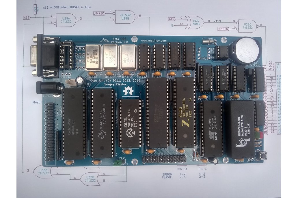 Zeta V2 Single Board Computer w/ SD CARD 1