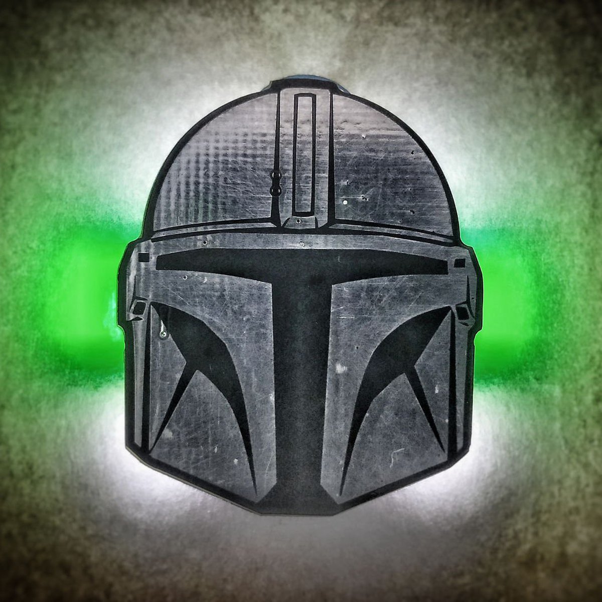 The Mandalorian Helmet Badge Reel / Mando Badge Reel / Bounty Hunter Badge  Reel / Starwars Badge Reel 