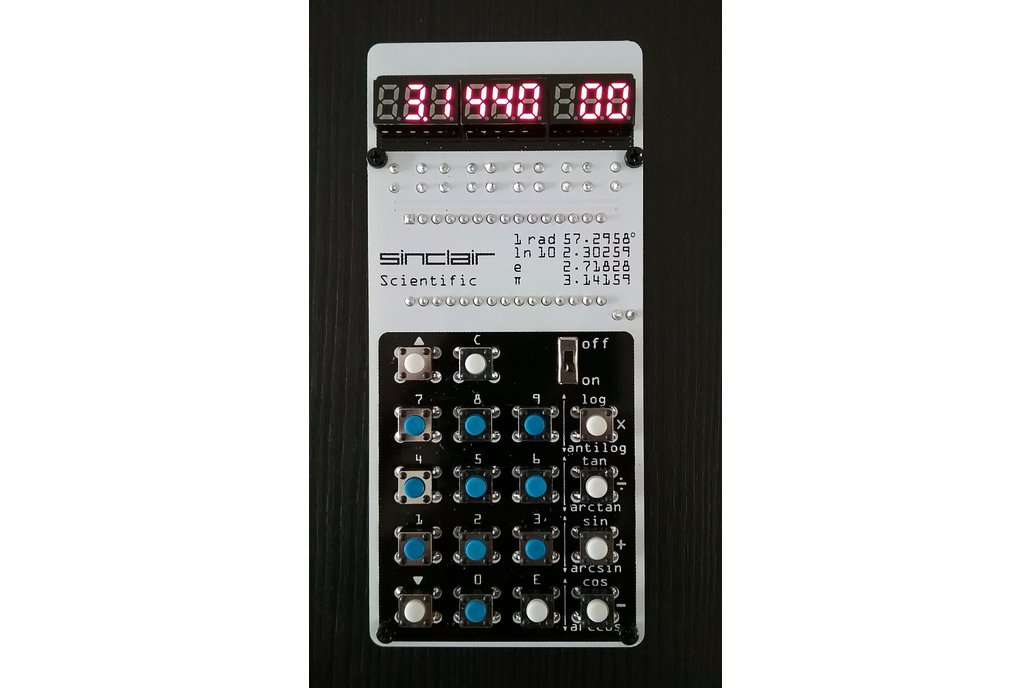 Sinclair Scientific Calculator Emulator 1