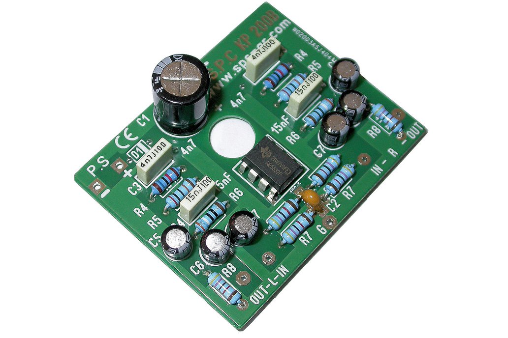 Phono preamp, RIAA preamplifier, KP200 pcb 1