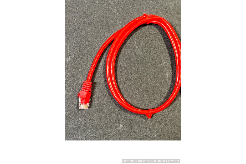 3' CAT5 Cable 1