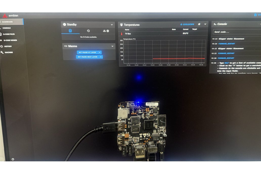 OctoPrint/Klipper Host (S905W TV Box) - Raspberry 1