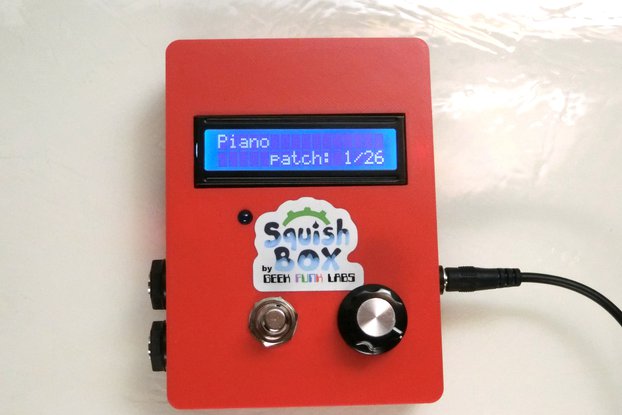 SquishBox - 4xUSB MIDI synth/sound module
