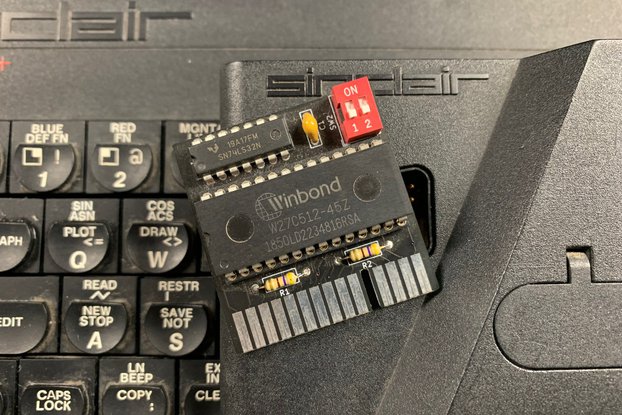 Simple Rom Cartridge for Zx Spectrum Interface 2