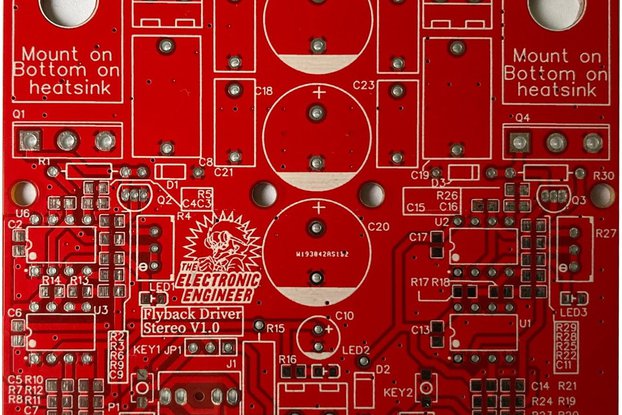 PCB STEREO FLYBACK DRIVER