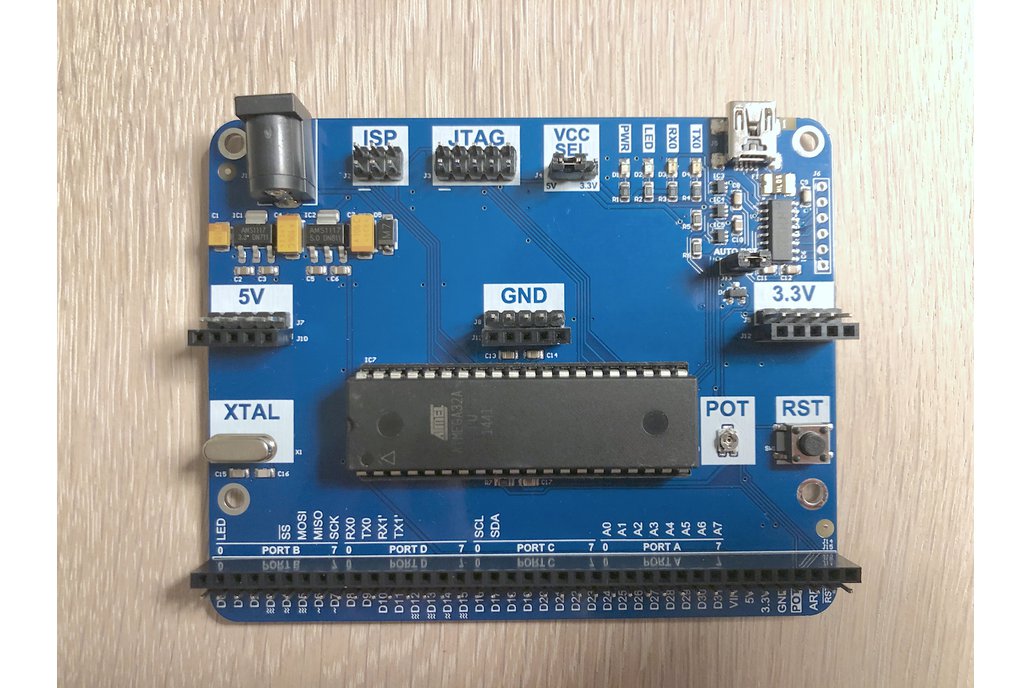 DIP-40 Arduino compatible development board 1
