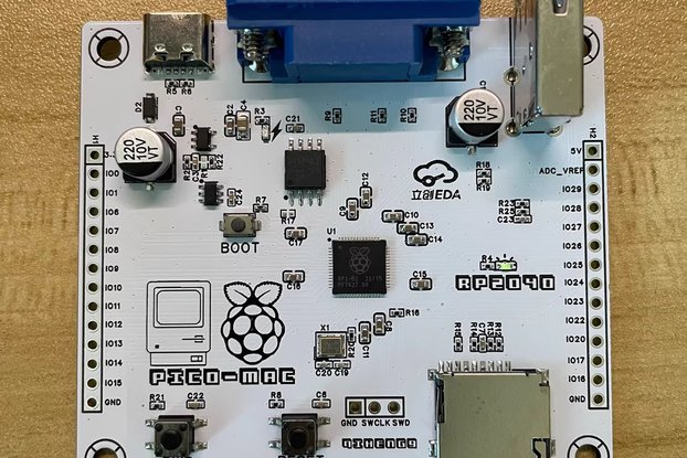 Pico-Mac - Macintosh 128k Replica