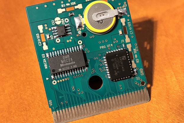 Gameboy MBC2 Flash Cart - 256KB Flash ROM