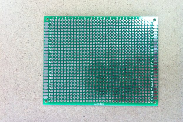Double-sided prototyping board - 70x90mm