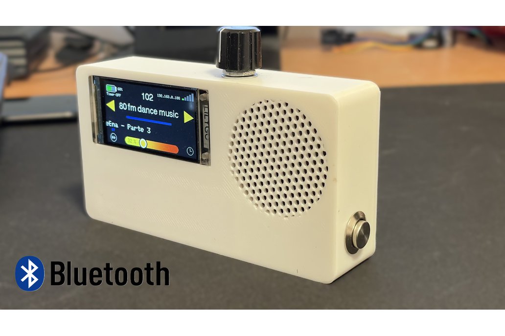 Compact Internet Radio with Rotar Encode and WebUi 1
