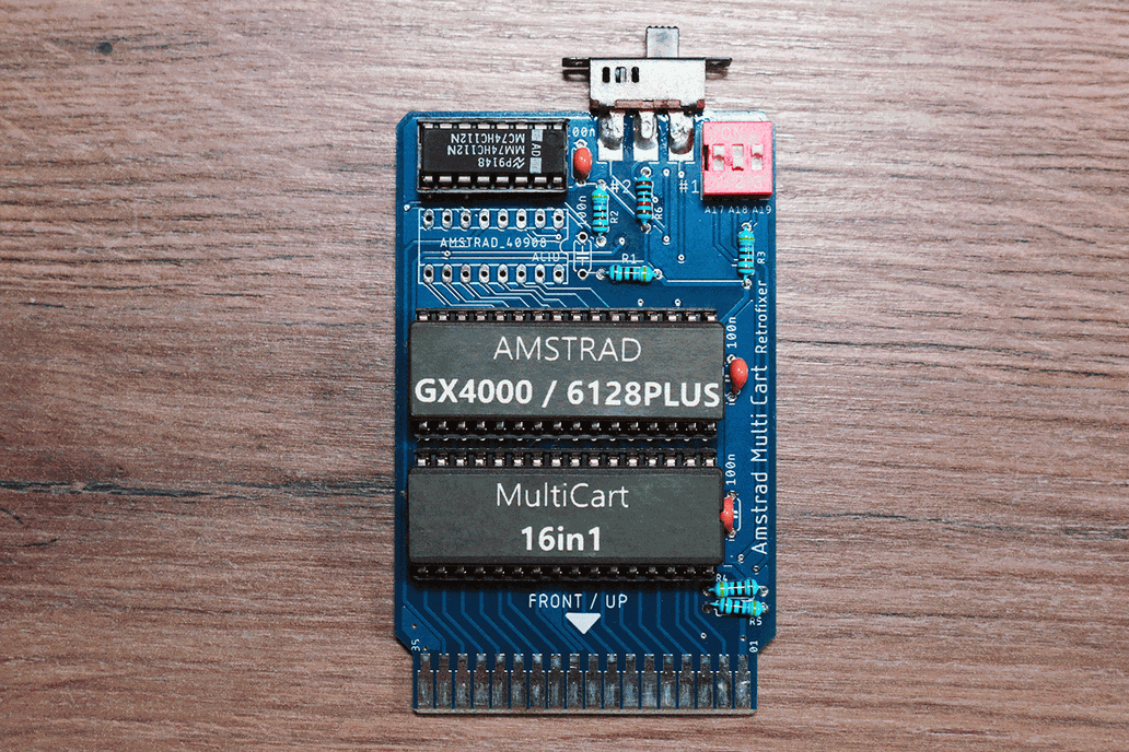 GX4000 16in1 Game cartridge - cpc 6128plus 1