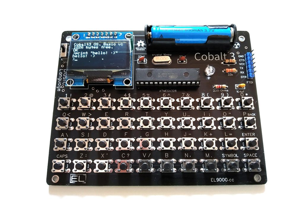 Cobalt 3, a pocket computer DIY 1