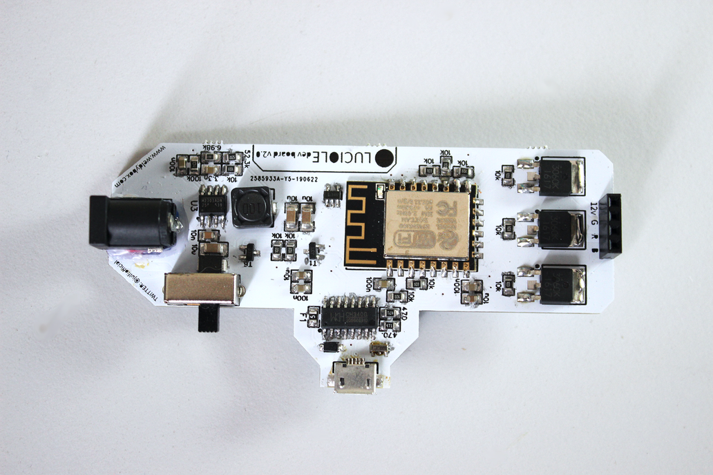 Luciole v2.1 - Wifi RGB LED Controller /w ESP8266 1