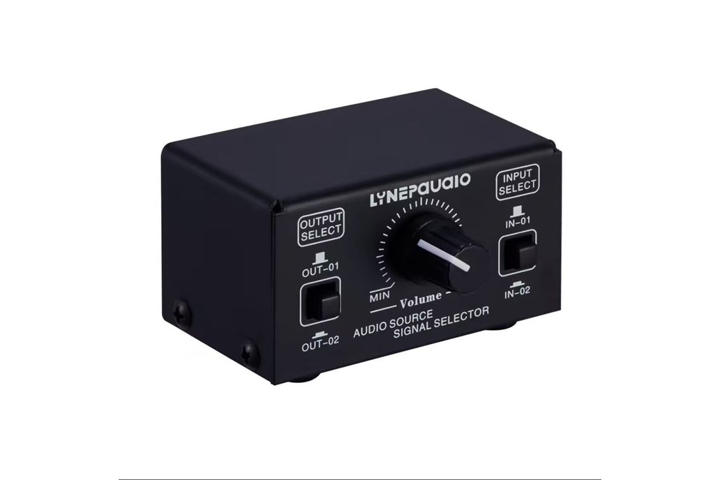 Audio Source Signal Selector 2 IN 2 OUT 1
