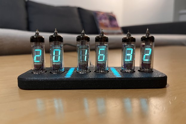 Flora - WiFi IV-6 VFD clock