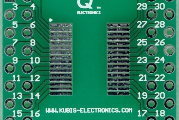 SOIC32,SSOP32,TSSOP32 0.65mm(0.026") to 2 x IDC2x8