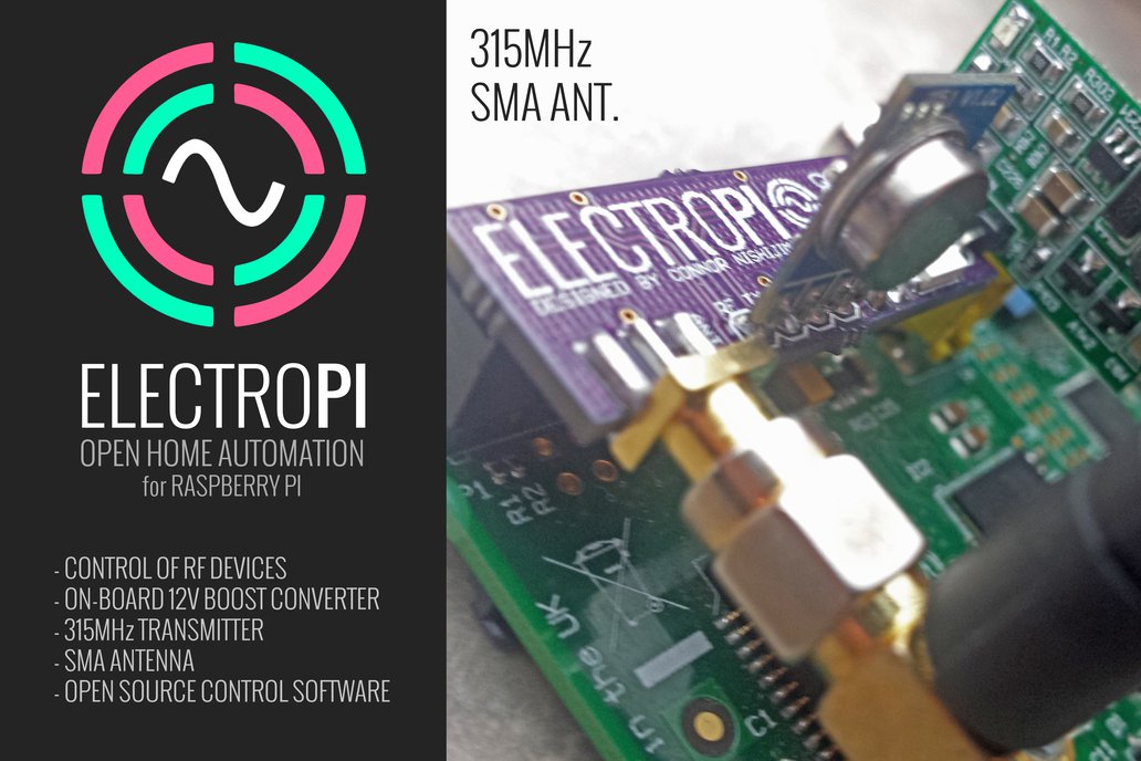 ElectroPi IoT PCB (315MHz - SMA Ant.) 1