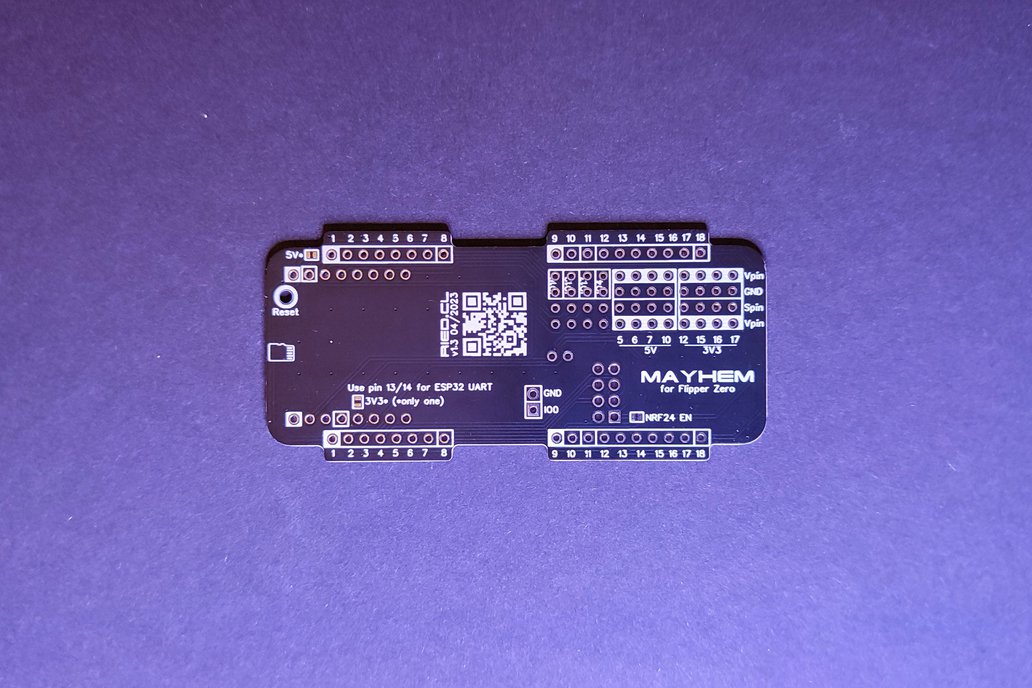 Game Over Flipper Zero Wifi GPIO Module from ruckus // section80 on Tindie