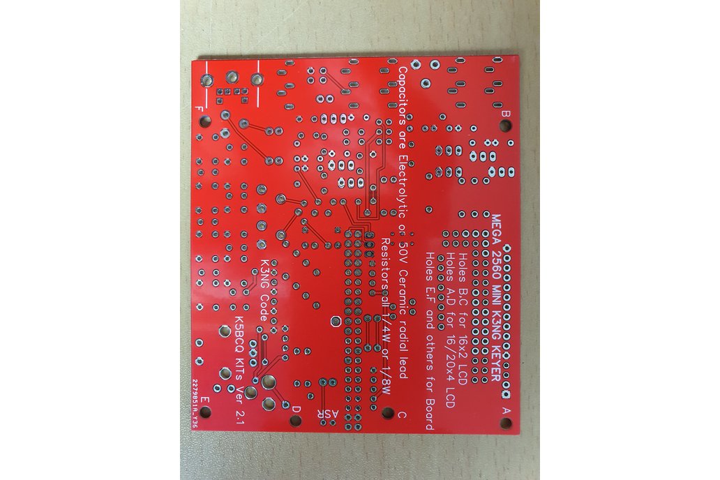 PCB for K3NG Arduino Morse Keyer 1