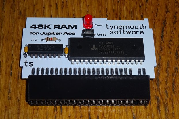 48K RAM Expansion for Jupiter Ace