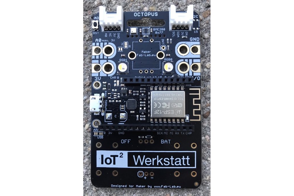 #IoT OCTOPUS - Badge for IoT Evaluation 1