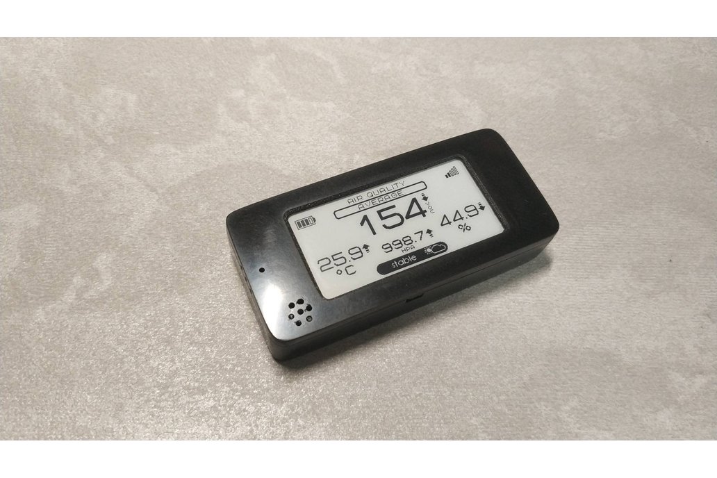 Wireless mini Air Quality sensor + 2.13 e-ink 1