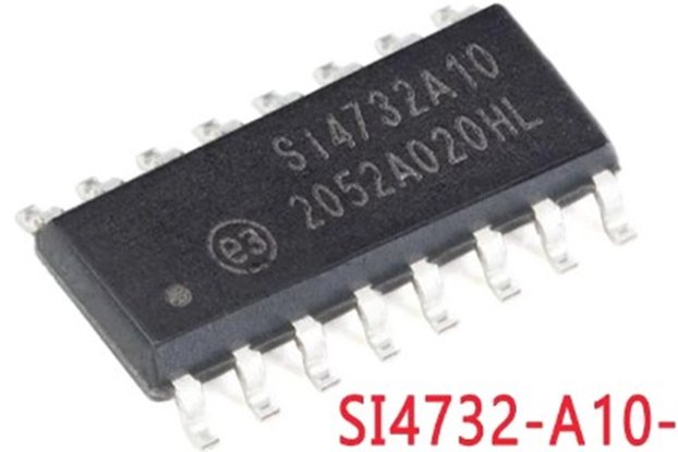 SI4732-A10-GSR  AM/FM DSP Receiver Chip 16 Pin SOP