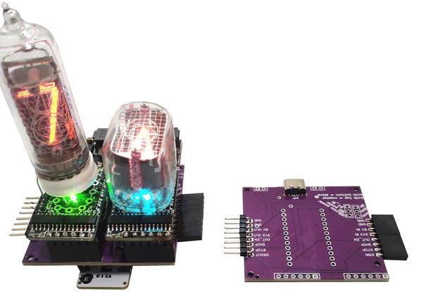 Duo Nixie: Chainable EasyNixie Shield
