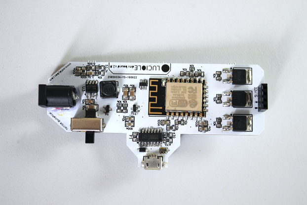 Luciole v2.1 - Wifi RGB LED Controller /w ESP8266