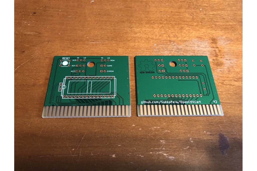 OpenC64Cart Commodore 64 8K Cartridge PCB 1