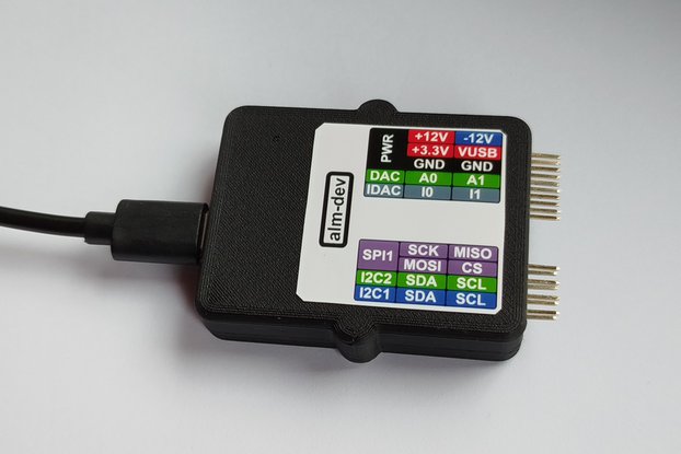USB DAC/IDAC Module – ±12V, ±24 mA, 16-bit, 2 CHs
