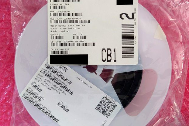 Wurth Elektronik 7443551280 2.8uH 20A 45pcs reel